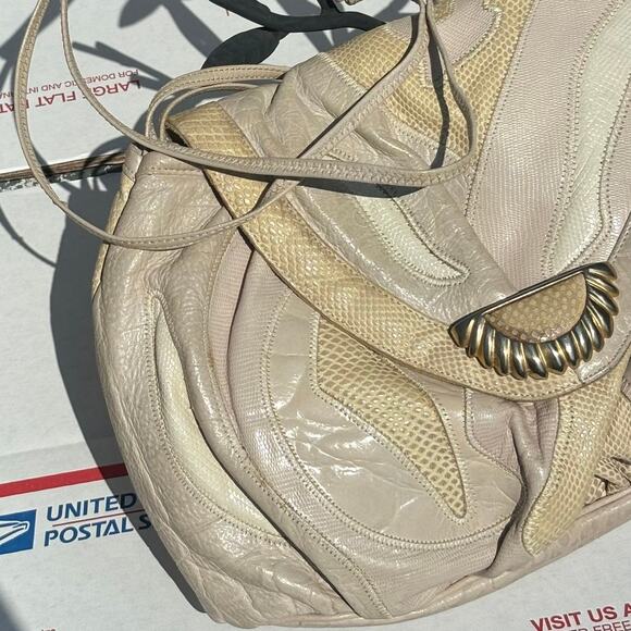 Vintage Cream & Beige Elaine Purse - Picture 3 of 8